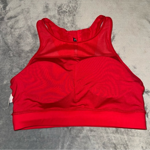 Zyia Active All Star Red Sports Bra Racerback Size Extra Large - Picture 11 of 11